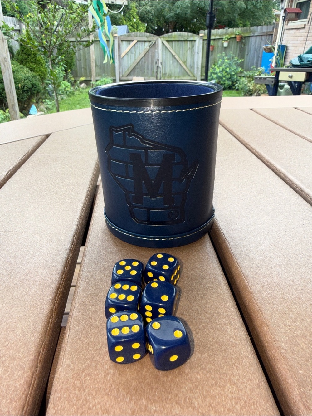 Milwaukee Brewers Miller Lite Bar Dice Set